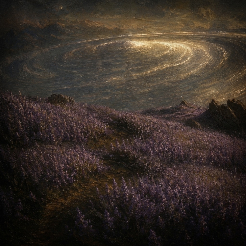 Cinematic landscape background